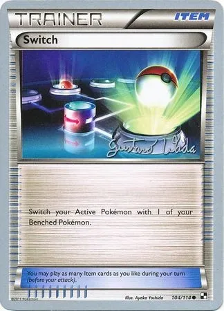 Échange, carte Pokémon WCD11 104-2 — extension World Championship Decks 2011