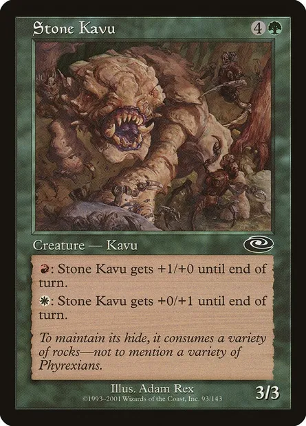 Kavru des roches, carte Magic PLS 93 — extension Planeshift