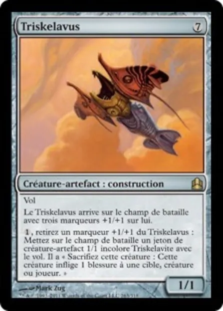 Triskelavus, carte Magic CMD 263 — extension Commander 2011