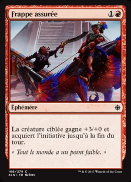 Frappe assurée, carte Magic XLN 166 — extension Ixalan