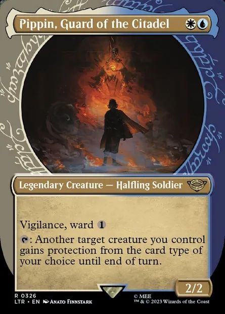 Pippin, Guard of the Citadel, Magic card LTR 326 — The Lord of the Rings: Tales of Middle-earth set