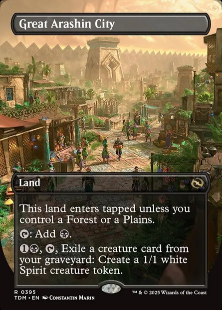 Great Arashin City, Magic card TDM 395 — Tarkir: Dragonstorm set