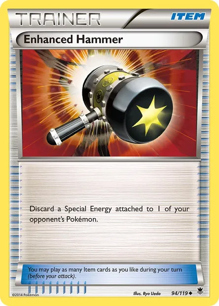 Enhanced Hammer, Pokémon card PHF 94 — Phantom Forces set