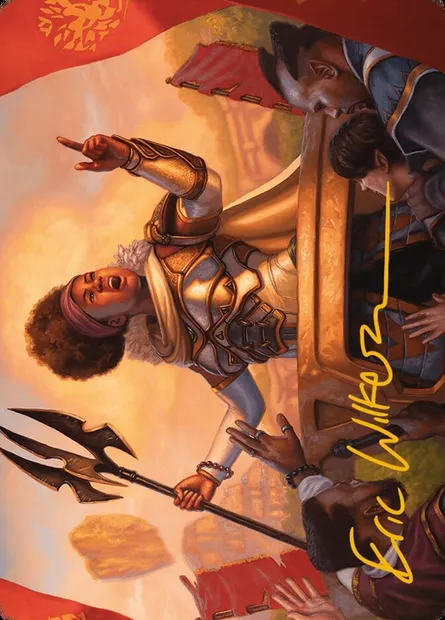 Recruiter of the Guard // Recruiter of the Guard, Magic card AMH3 21 — Modern Horizons 3 Art Series set
