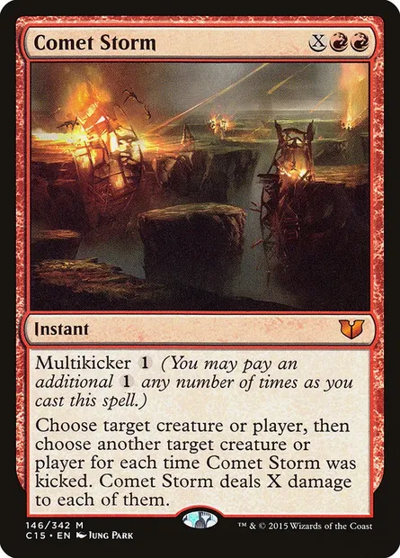 Comet Storm, Magic card C15 146 — Commander 2015 set