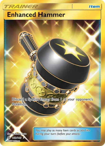 Enhanced Hammer, Pokémon card GRI 162 — Guardians Rising set