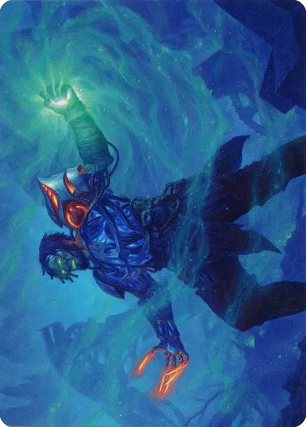 Mishra, Claimed by Gix // Mishra, Claimed by Gix, carte Magic ABRO 37 — extension The Brothers' War Art Series