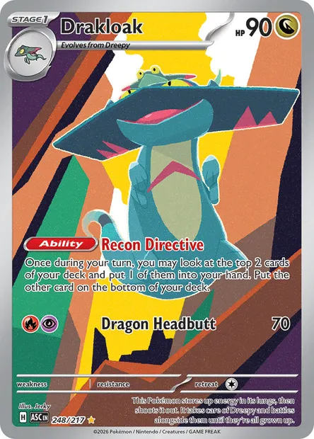 Drakloak, Pokémon card ASC 248 — Ascended Heroes set