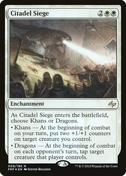 Citadel Siege, Magic card FRF 8★ — Fate Reforged set