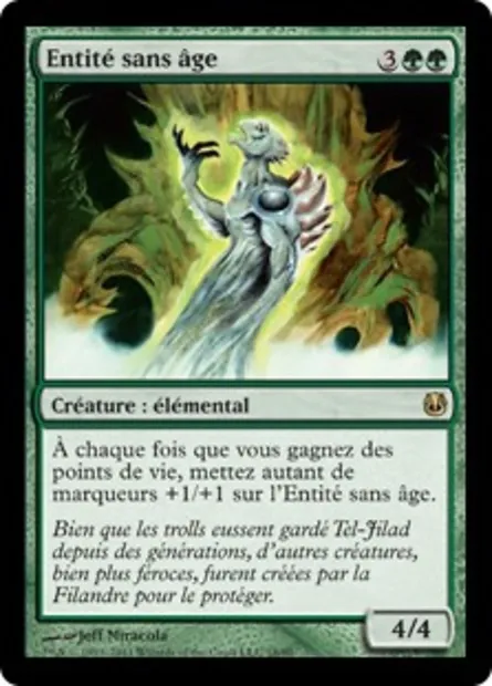 Entité sans âge, carte Magic DDH 18 — extension Duel Decks: Ajani vs. Nicol Bolas