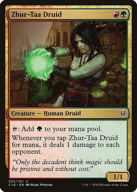 Zhur-Taa Druid, Magic card C16 232 — Commander 2016 set