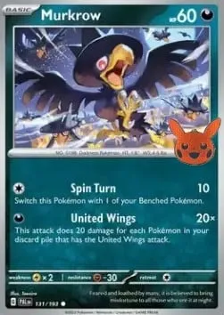 Cornèbre, carte Pokémon TOT23 131 — extension Trick or Trade 2023