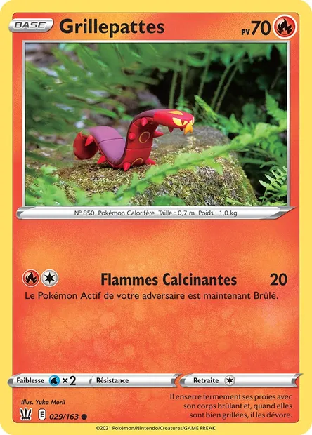 Grillepattes, carte Pokémon BST 29 — extension Styles de combat