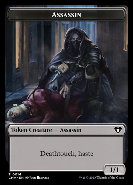 Assassin, Magic card TCMM 14 — Commander Masters Tokens set