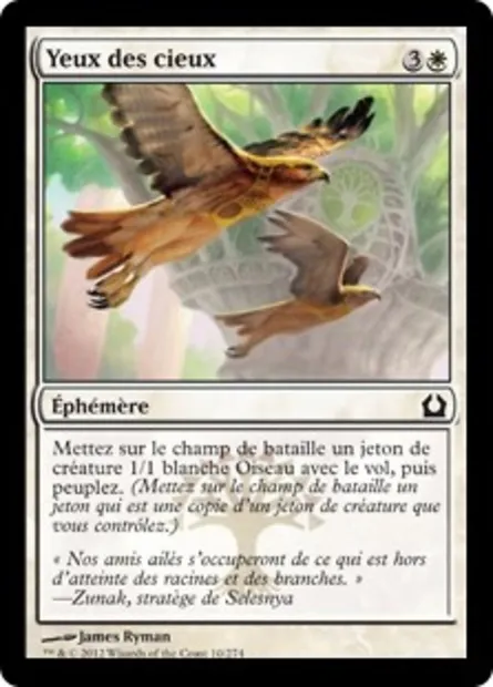 Yeux des cieux, carte Magic RTR 10 — extension Retour à Ravnica