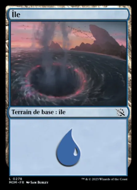 Île, carte Magic MOM 278 — extension L'invasion des machines