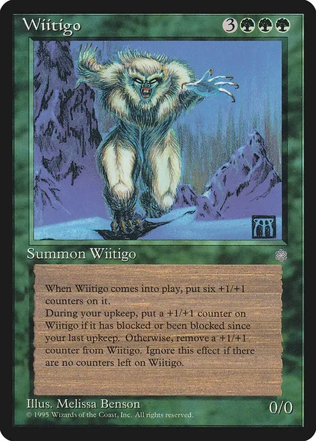 Wytigo, carte Magic ICE 276 — extension Ere Glaciaire