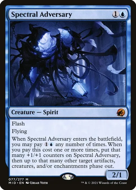 Spectral Adversary, Magic card MID 77 — Innistrad: Midnight Hunt set