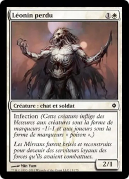 Léonin perdu, carte Magic NPH 13 — extension La Nouvelle Phyrexia