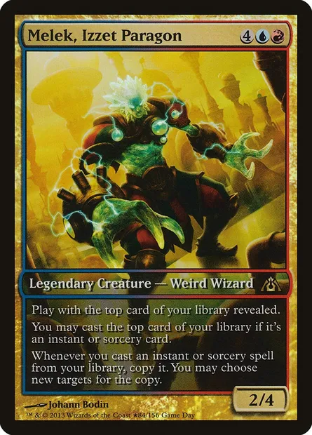 Melek, Izzet Paragon, Magic card PDGM 84 — Dragon's Maze Promos set