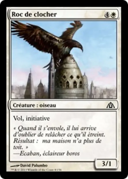Roc de clocher, carte Magic DGM 8 — extension Le labyrinthe du dragon