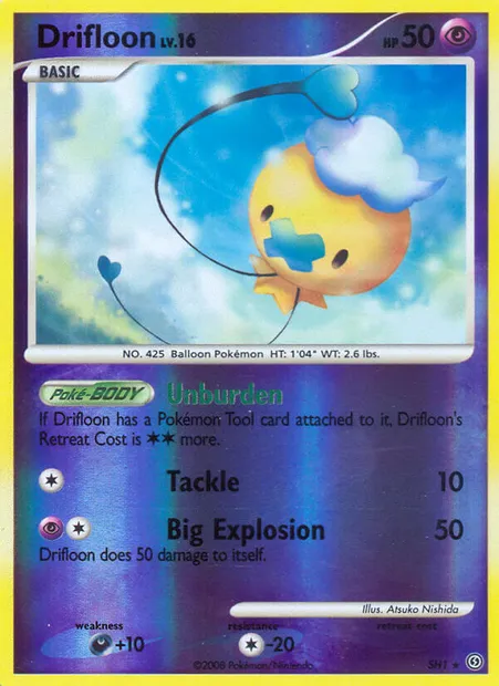Baudrive, carte Pokémon SF SH1 — extension Tempête