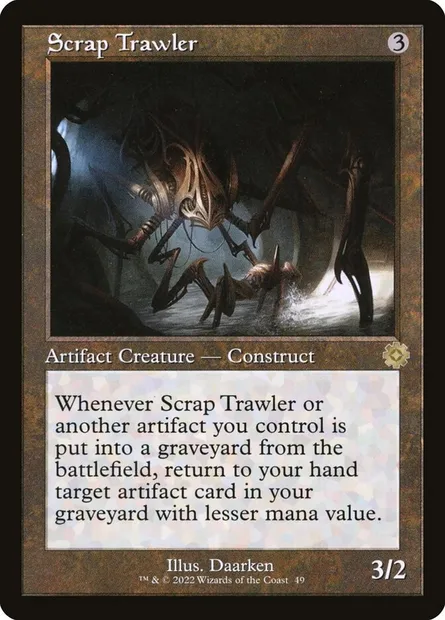 Scrap Trawler, Magic card BRR 49 — The Brothers' War Retro Artifacts set