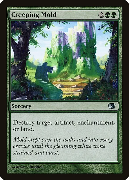 Creeping Mold, Magic card 8ED 240★ — Eighth Edition set