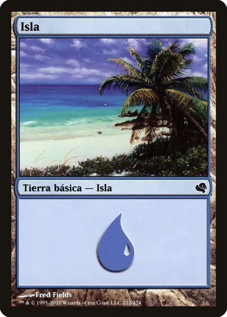 Island, Magic card PS11 212 — Salvat 2011 set