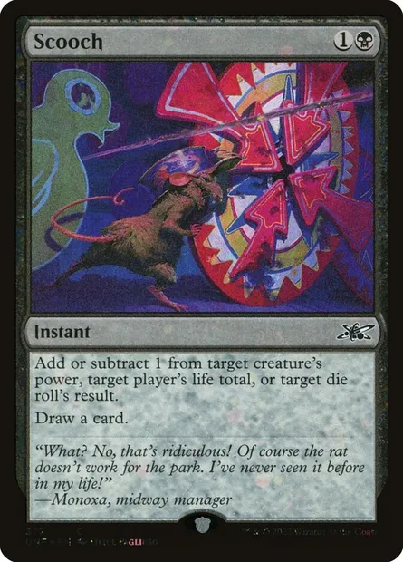 Scooch, Magic card UNF 377 — Unfinity set