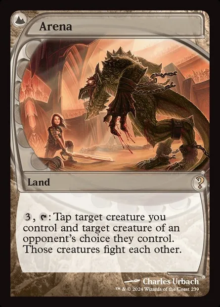 Arena, carte Magic MB2 239 — extension Mystery Booster 2