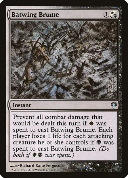 Batwing Brume, Magic card ARC 80 — Archenemy set