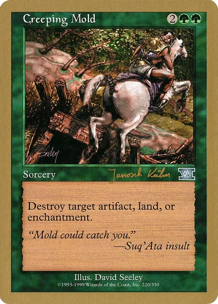 Creeping Mold, Magic card WC00 jk220 — World Championship Decks 2000 set