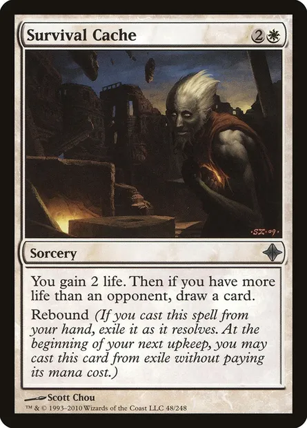 Survival Cache, Magic card ROE 48 — Rise of the Eldrazi set
