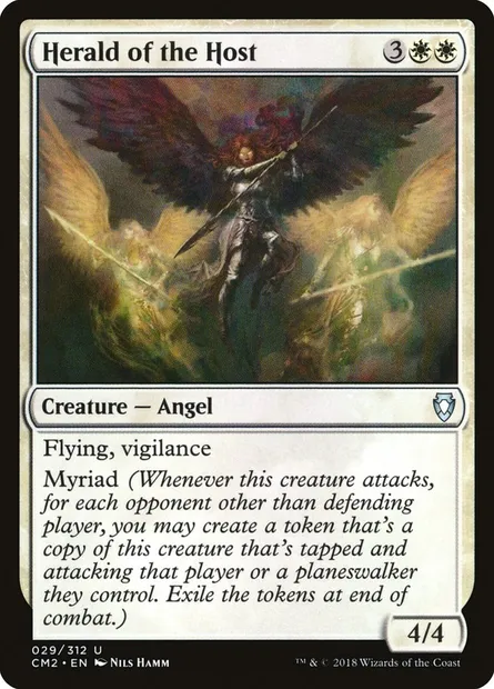 Herald of the Host, Magic card CM2 29 — Commander Anthology Volume II set