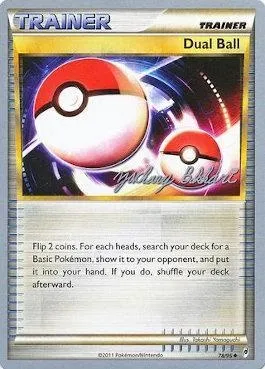 Dual Ball, Pokémon card WCD12 078-2 — World Championship Decks 2012 set