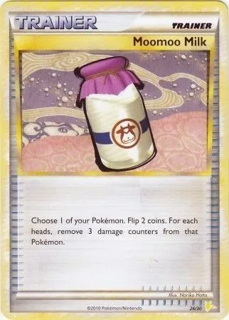Moomoo Milk, Pokémon card TK4R 026 — HS Trainer Kit (Raichu) set