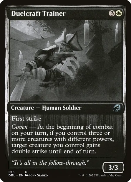 Duelcraft Trainer, Magic card DBL 16 — Innistrad: Double Feature set