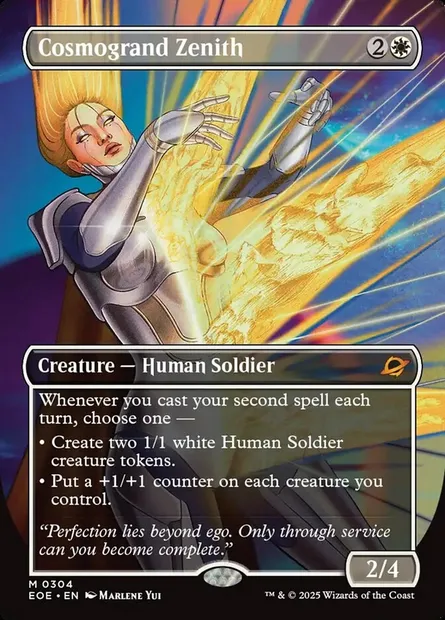 Cosmogrand Zenith, Magic card EOE 304 — Edge of Eternities set