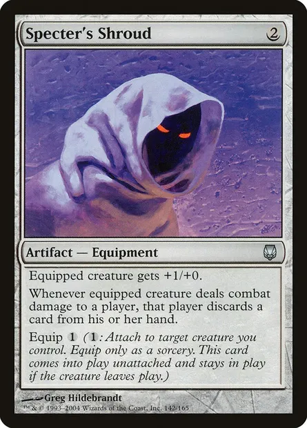 Specter's Shroud, Magic card DST 142 — Darksteel set