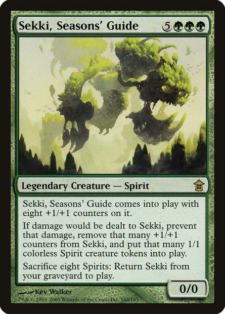Sekki, Seasons' Guide, Magic card SOK 148 — Saviors of Kamigawa set