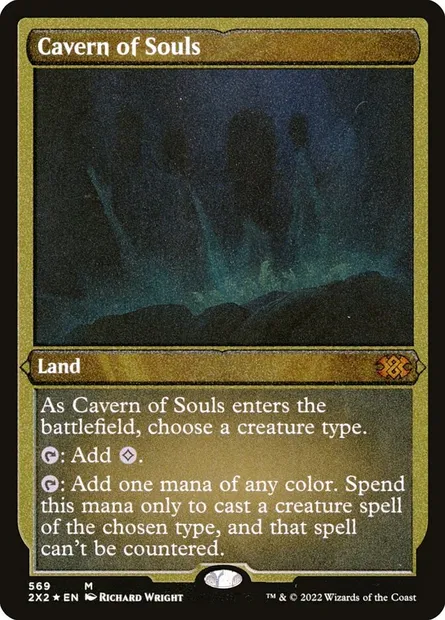 Cavern of Souls, Magic card 2X2 569 — Double Masters 2022 set
