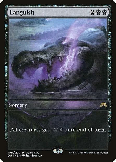 Languish, Magic card PORI 105 — Magic Origins Promos set