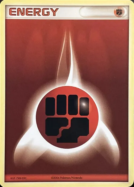 Énergie Combat, carte Pokémon LGP KUF-7XB-05C — extension League Promos