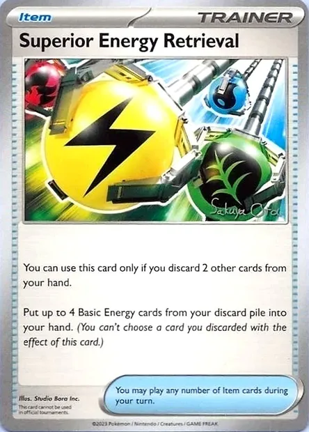 Récupération d'Énergie Supérieure, carte Pokémon WCD24 ct327624 — extension World Championship Decks 2024
