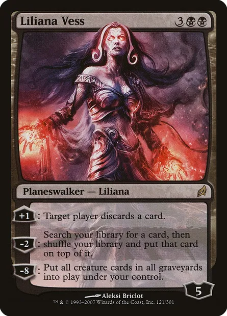 Liliana Vess, Magic card LRW 121 — Lorwyn set