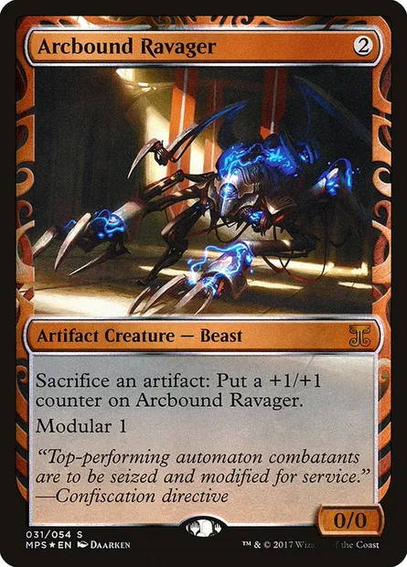 Arcbound Ravager, Magic card MPS 31 — Kaladesh Inventions set