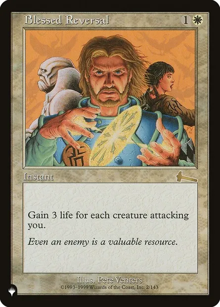 Inversion bénie, carte Magic PLST ULG-2 — extension The List