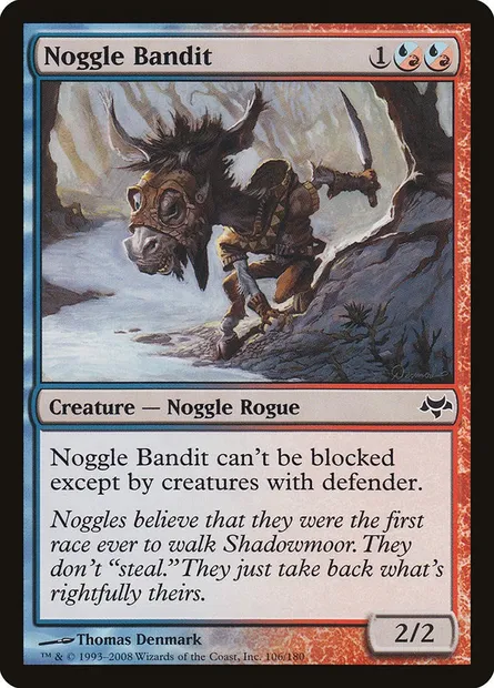 Noggle Bandit, Magic card EVE 106 — Eventide set