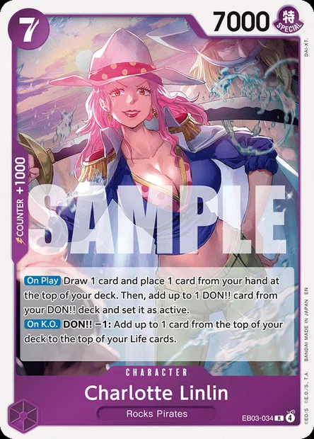 Charlotte Linlin, One Piece card EB03-034 — ONE PIECE HEROINES EDITION set